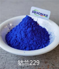 Warna Pigmen Kaca Biru Tua